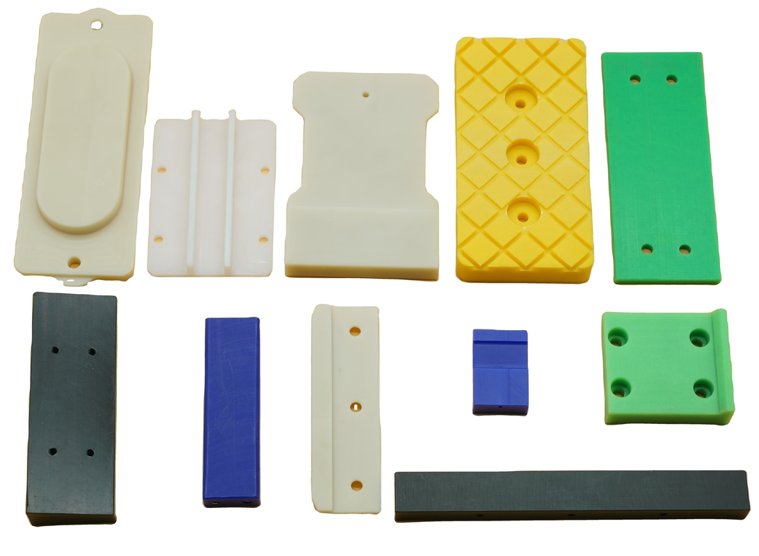 Precision CNC Machined Plastic Parts UHMWPE Black Plastic Machining OEM